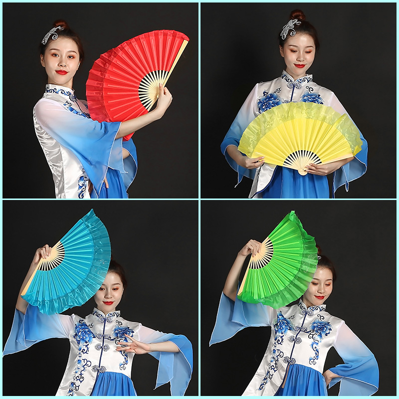 云南儿童考级专用小红扇胶州秧歌