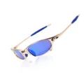 Gold Frame Dark Blue + Mirror Box + Mirror Cloth