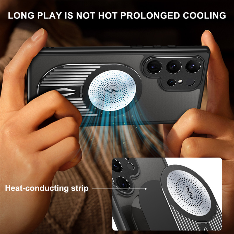 三星s25ultra手机壳散热磁吸