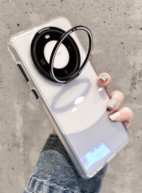 华为mate60Pro手机壳pc简约防摔