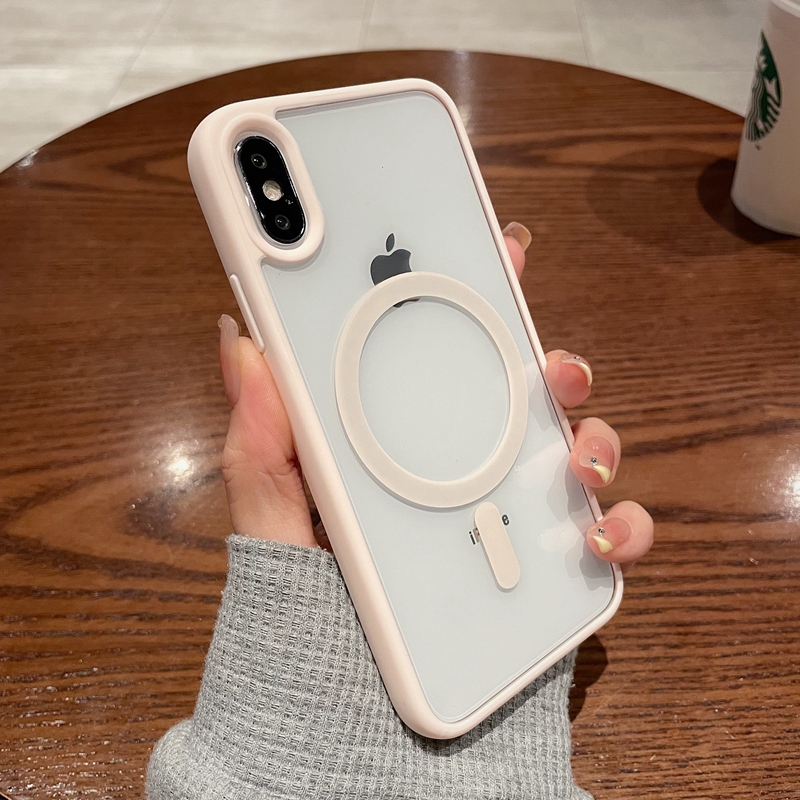适用苹果x手机壳iphone xr磁吸xsmax保护套13苹果16/15全包14pro防摔8plus无线充电xs高级感7/8超薄se3代硬壳