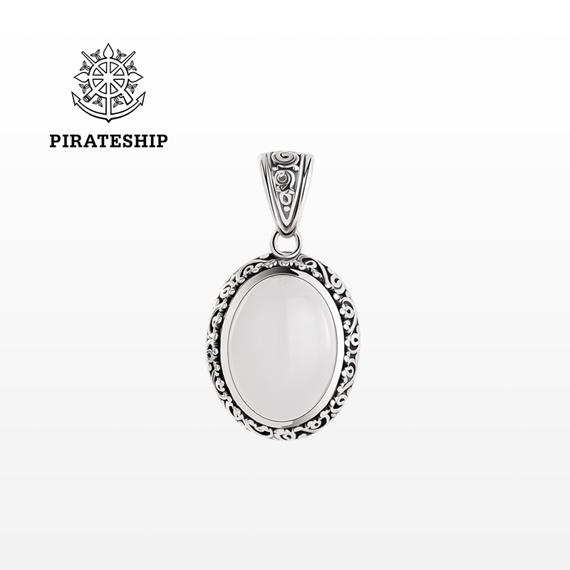 海盗船银饰吊坠女新款轻奢简约