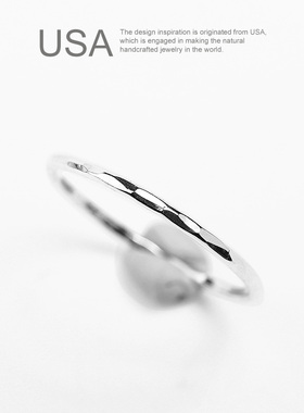 925纯银单身小指尾戒指环 女闺蜜超细关节戒 简约欧美原创设计