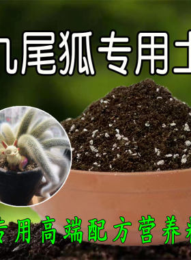 九尾狐专用土多肉专用营养土壤种植土种花酸性土有机土肥料腐殖土