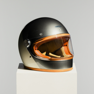 HEDON黑豆3.0 卡梅洛特碳纤维摩托车头盔凯旋哈雷印第安全盔男女