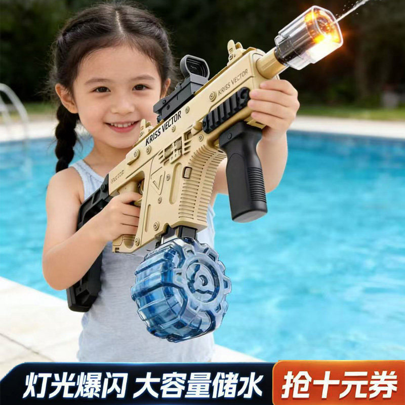 维克托电动连发自动注水水枪图片