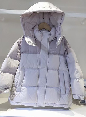韦氏儿童羽绒服女童冬季新款女童时尚带帽羽绒服外套时尚羽绒服