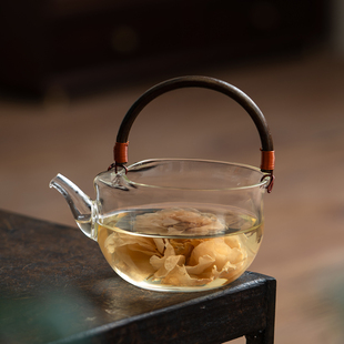 高硼硅玻璃提梁壶耐高温煮茶壶电陶炉专用壶家用茶具泡茶壶煮茶器