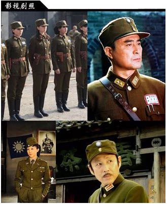 国军演出服抗日战争国民党士兵民国士兵军装国民党影视剧表演服装