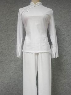 京剧白毛女喜儿演出服又见北风吹杨白劳大春舞蹈表演服红衣裤村姑