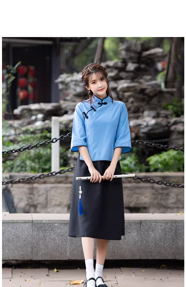 民国学生装女五四青年装民国风女装中山装男舞台表演合唱服装,女装/女士精品,民族服装/舞台装,淘宝优惠券,粉丝福利购,淘宝优惠卷