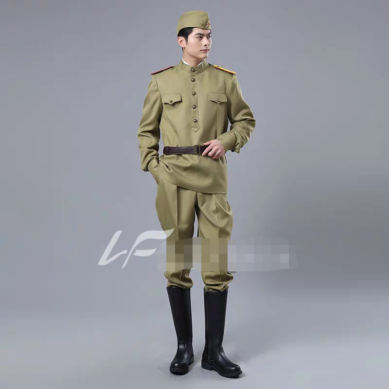 苏联红军制服演出剧本演绎推理cos漫展俄罗斯话剧舞台装抗战二战