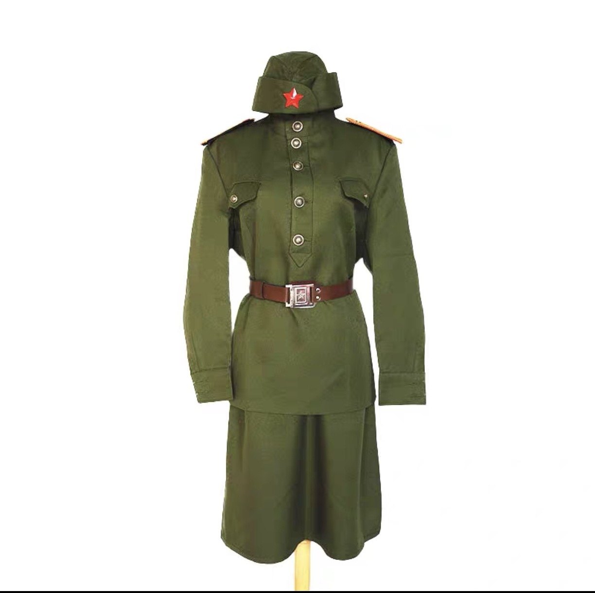 苏联红军表演出文化剧本杀演绎推理唱喀秋莎民族特色年会套装cos