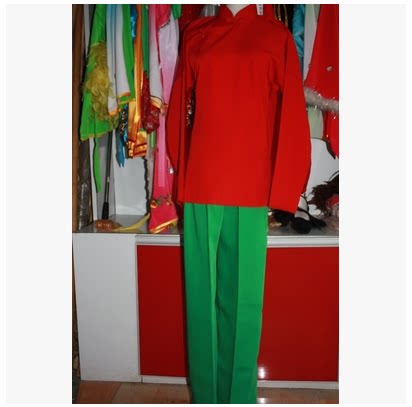 现代歌剧白毛女演出服装 喜儿演出服装 杨白劳戏曲服装