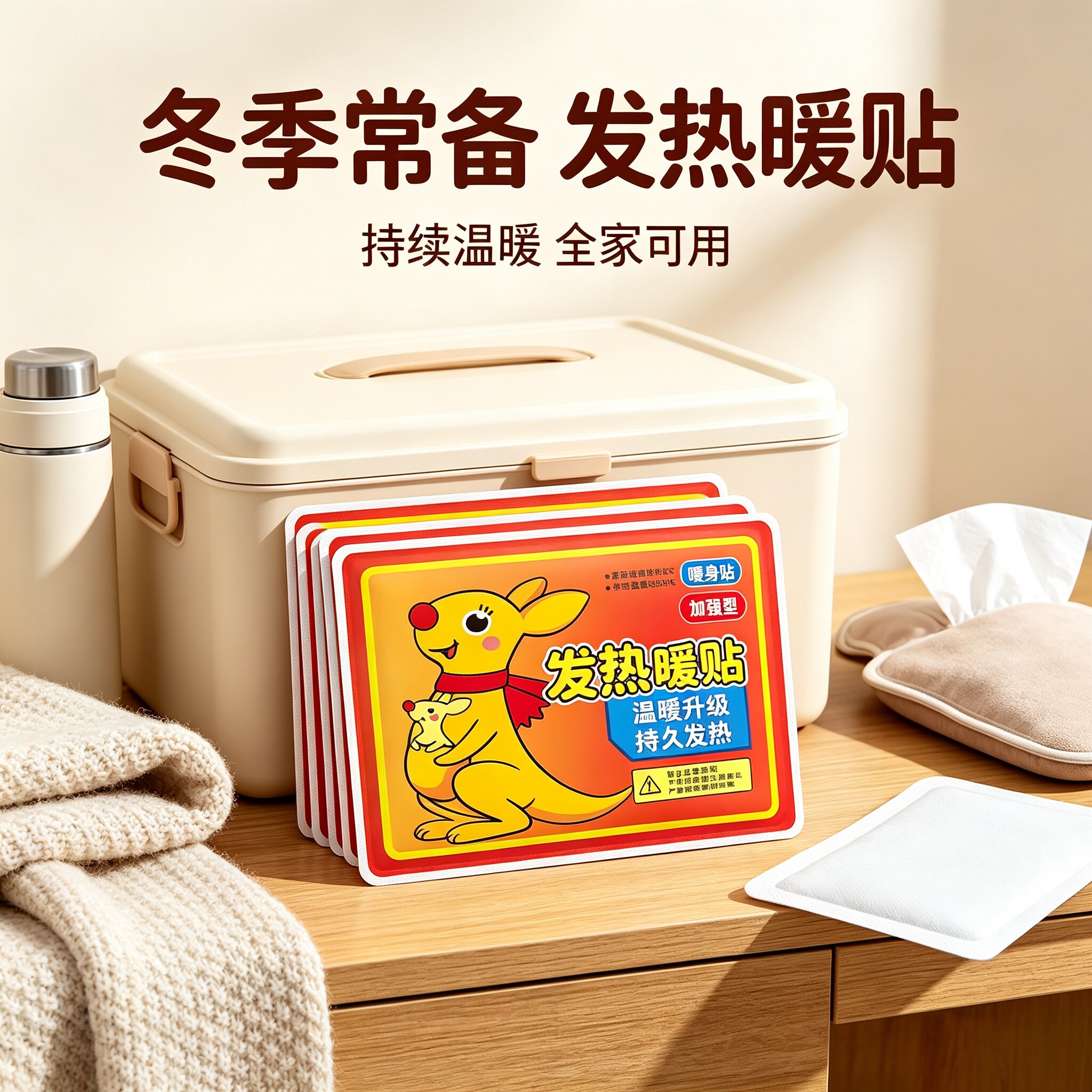 暖宝宝贴自发热女生男生冬新款暖贴发热贴超长发热防寒取暖防寒贴
