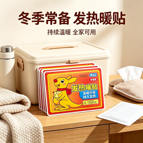 暖宝宝贴自发热女生男生冬新款暖贴发热贴超长发热防寒取暖防寒贴