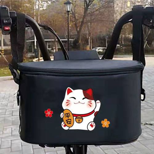 电动骑行挂包雨衣收纳袋车筐