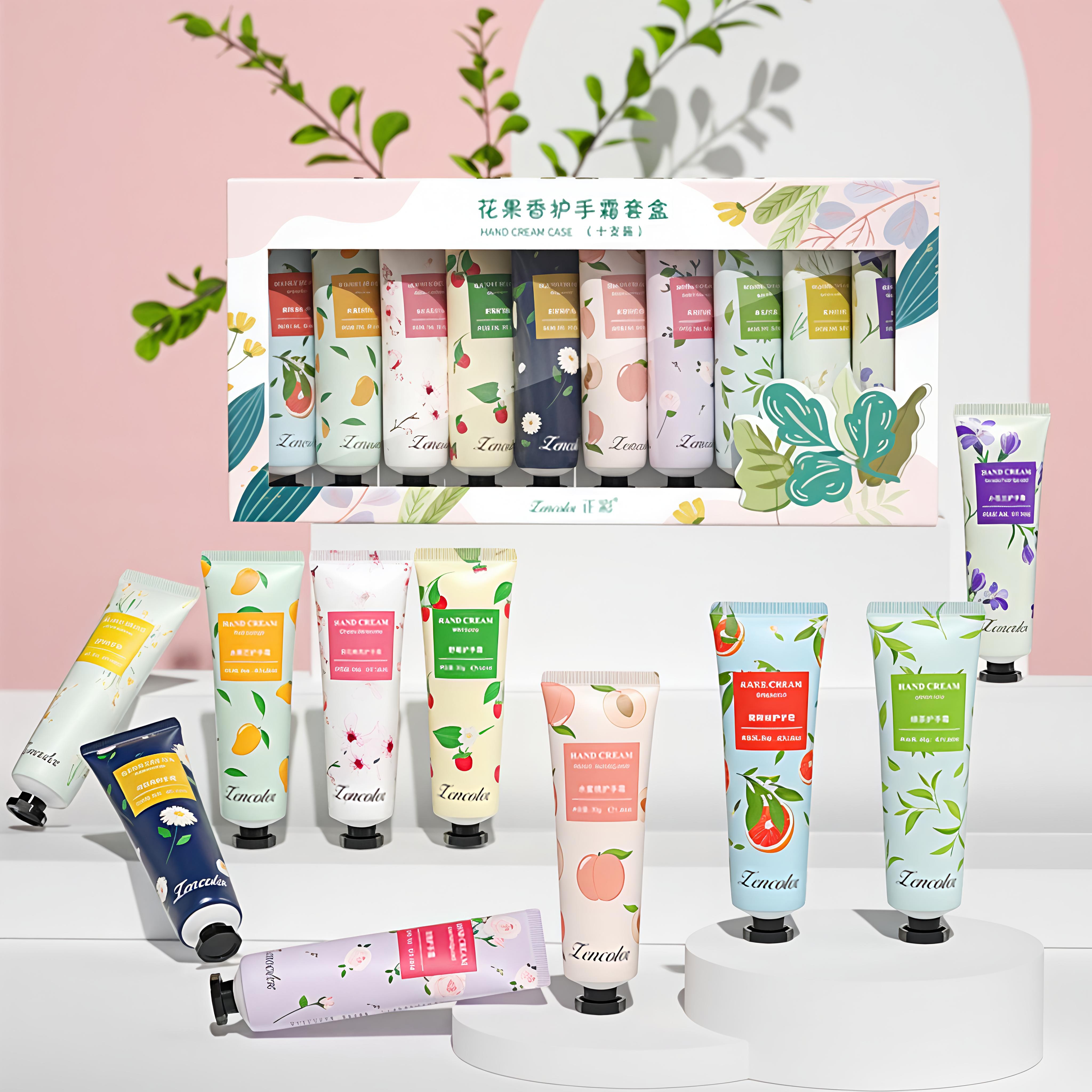 香氛护手霜套盒滋润保湿秋冬季手部护理洋甘菊护手霜伴手礼盒套装