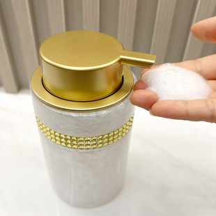 轻奢酒店起泡洗手液瓶浴室套装按压空瓶高级感乳液瓶分装瓶样板房