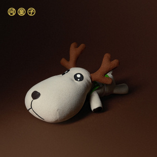 问童子 一鹿平安 15周年限定版 毛绒玩具玩偶公仔礼物