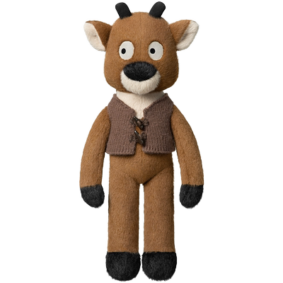 问童子狍子毛绒玩偶安抚玩具