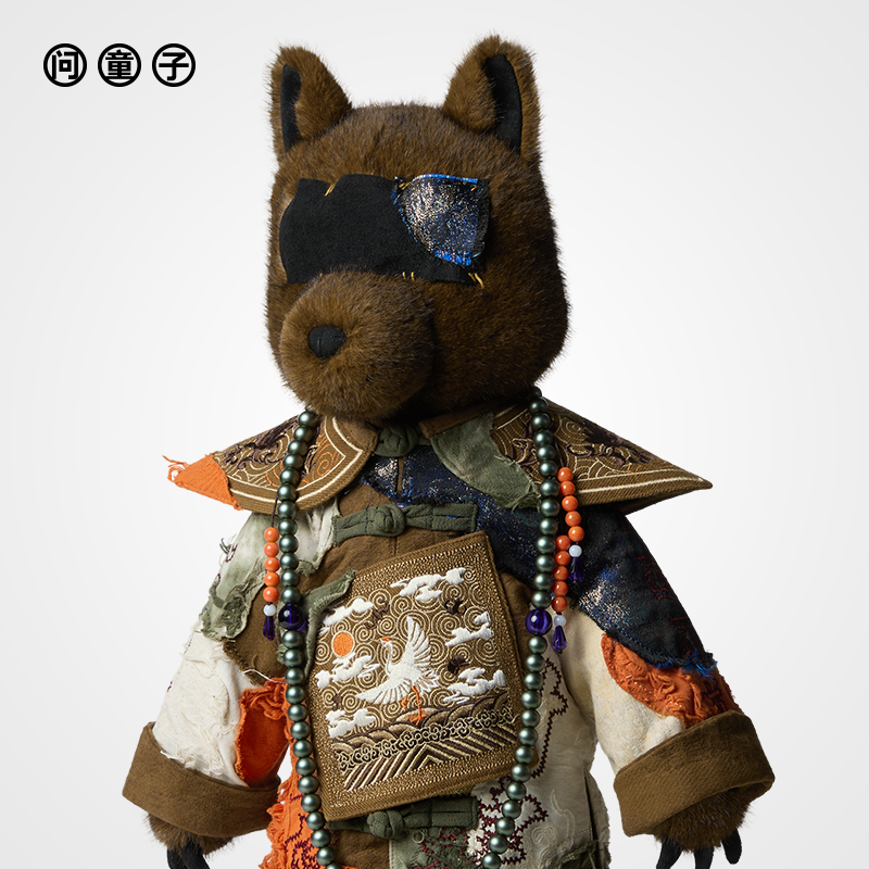 【新品】问童子 僵化中偶 腐化 高端设计玩具公仔布置艺术装饰