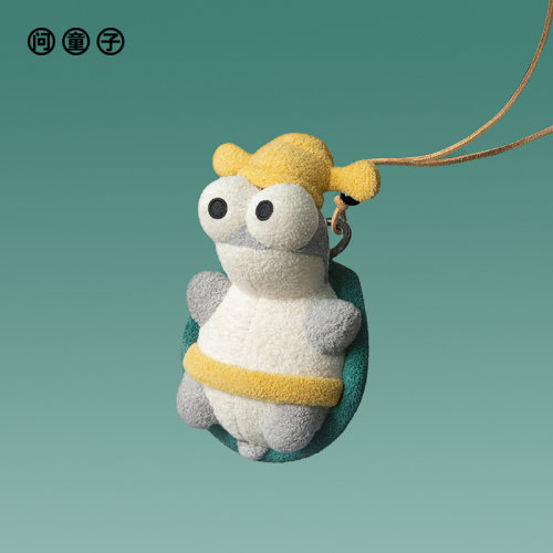 问童子毛绒布艺玩偶包小挂件