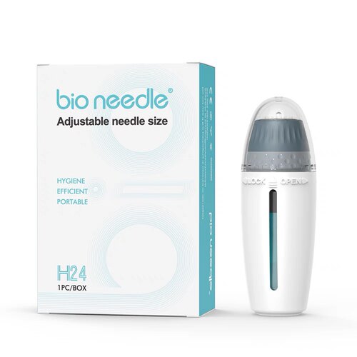 Bio头皮上药器印章微针生发育发头部地尔精油酊给药梳按摩涂抹器