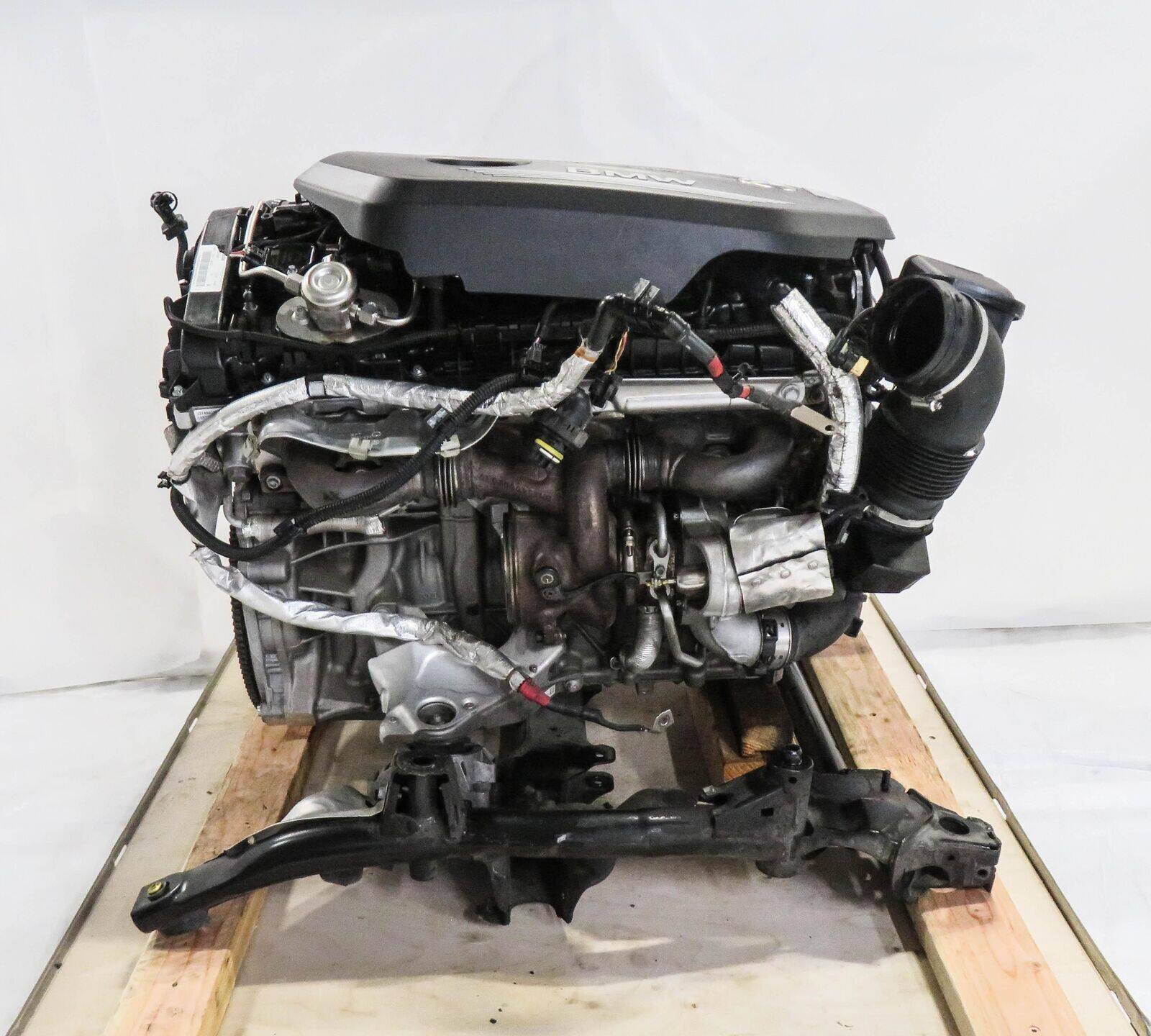 适用宝马735li m4 s58 3.0t 发动机缸盖连杆曲轴飞轮中缸涡轮总成