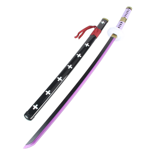 发光充电版海贼王索隆三刀cos黑刀秋水和道鬼彻阎魔儿童玩具木刀