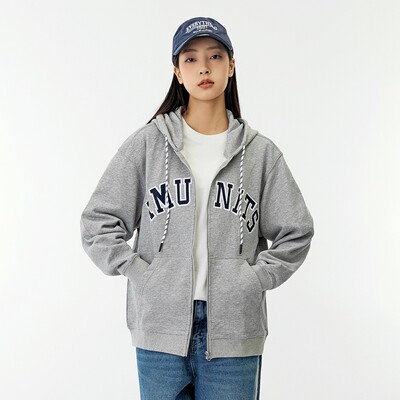 齐码连帽卫衣35.9合集宽松套头上衣男女印花袋鼠口袋连帽卫衣