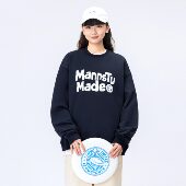 日系圆领印花套头卫衣男女同款 2025春季 新款