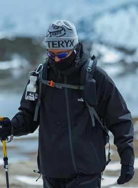 男女同款秋季保暖户外工装夹克斜拉链外套 Gorpcore风潮