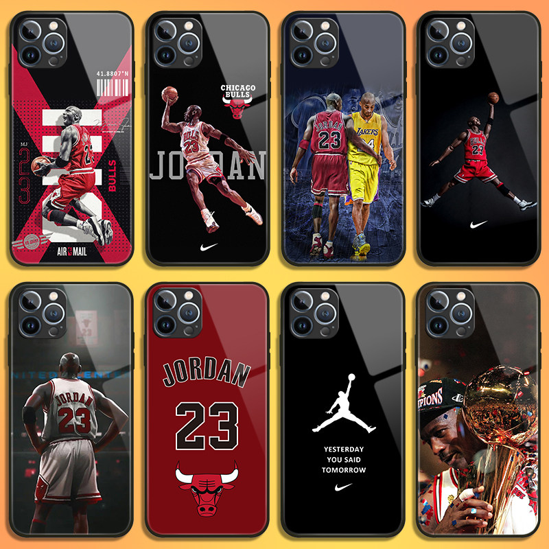 NBA飞人乔丹手机壳适用苹果1514iPhone13公牛1211promax玻璃XS7P8P6属于什么档次？