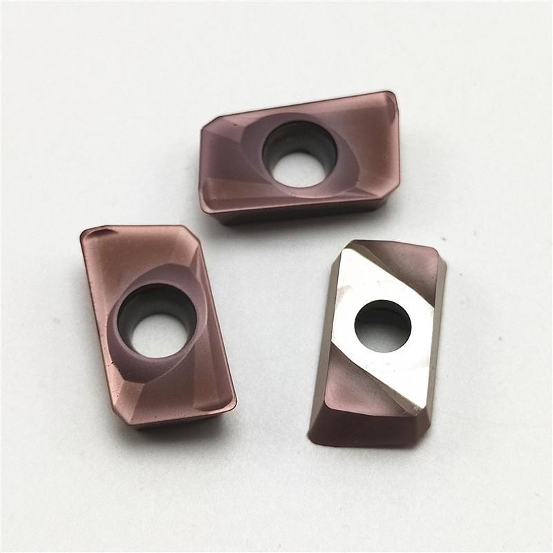 正品株洲欧科亿数控刀片小船铣刀片不锈钢加工刀粒合金APMT160408