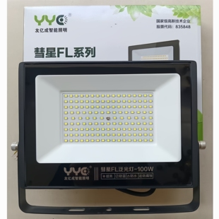 友亿成led投光灯FL泛光灯300W100瓦200W射150W智能照明400W彗星50