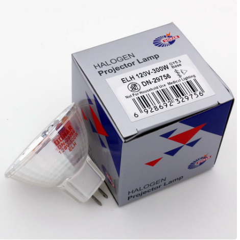 ELH 120V300W卤素杯灯摄影照片放大机幻灯投影仪卤钨灯杯灯泡120V
