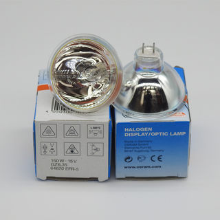 欧司朗OSRAM 64620 EFR-5 15V150W长寿命胃镜肠镜内窥镜卤素灯泡