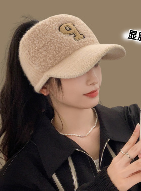 出游韩系女秋冬字母帽子