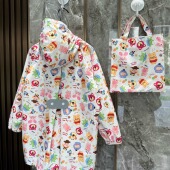 2026夏季 雨衣速干便携儿童学生幼儿园成人中长雨披 新卡通动漫薄款