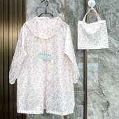 新2026日系薄款 速干透气儿童雨衣男女幼儿园防水雨披小学生书包位