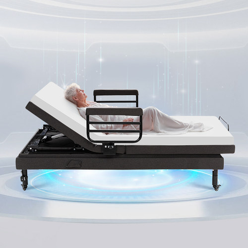 梦百合0压智能床HC适老电动床全自动可升降护理床家用老人床