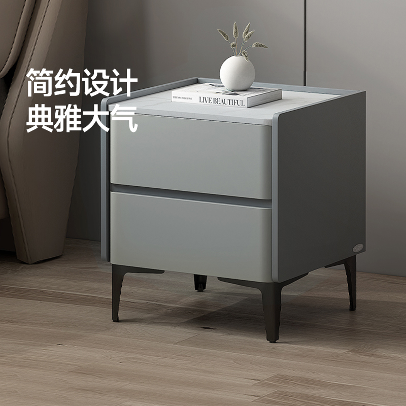 小型床头柜梦百合简约现代