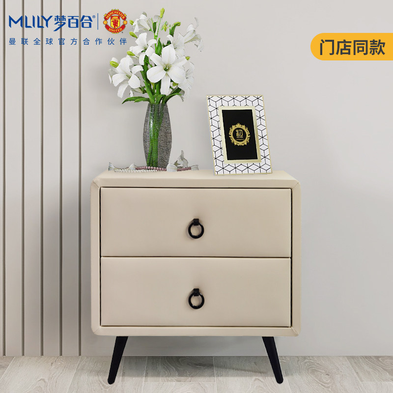 梦百合欧式床头柜简约现代储物收纳柜卧室实木柜子D18|msdalam kategori perabot kediaman, kabinet, Meja sisi katil - dari Buy2taobao.com untuk memberikan perkhidmatan ejen Taobao profesional membeli