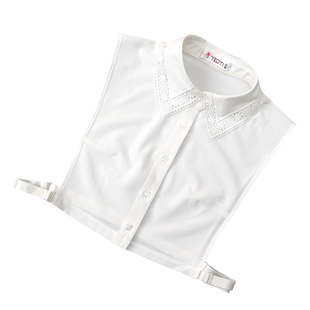 艾藤新款别致拼接镂空装饰假领子女百搭衬衫假领打底衬衣假衣领