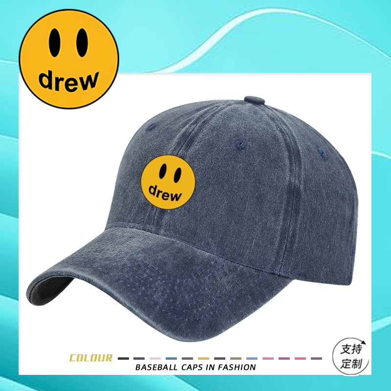 DREW笑脸贾斯汀比伯同款高街帽子