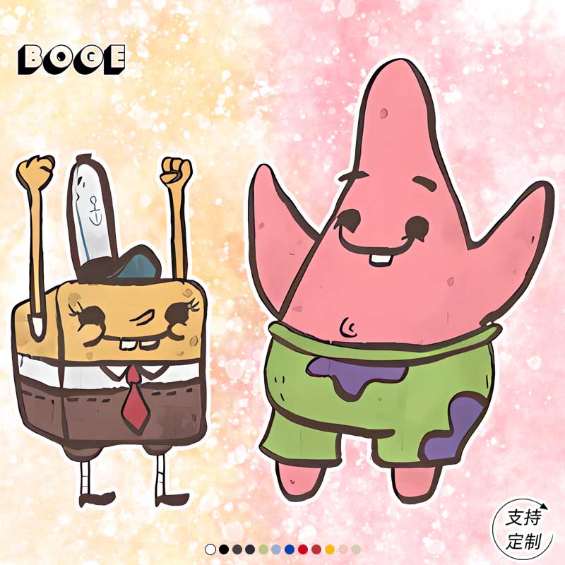 休闲宽松纯棉情侣短袖