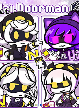 无机杀手Murder Drones联名短袖男夏季二次元动漫周边t恤衣服休闲