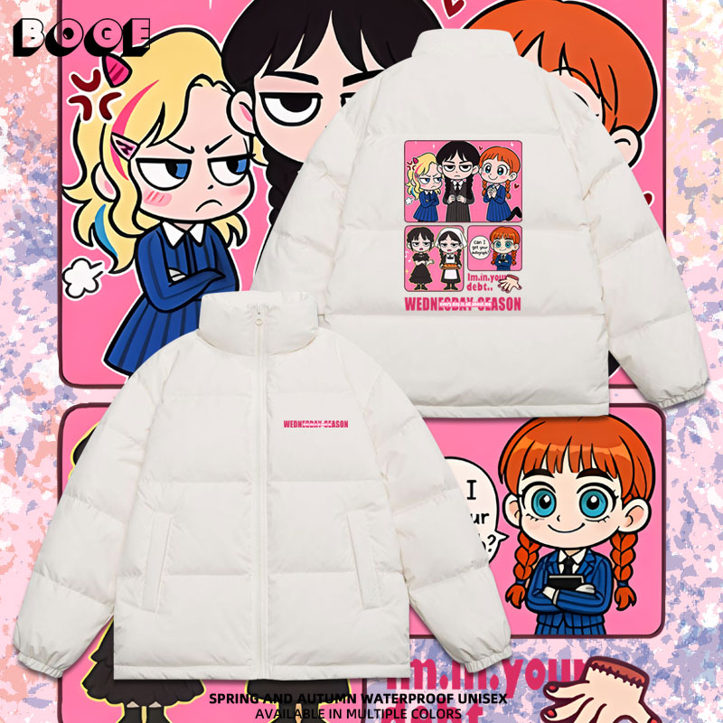 休闲立领冬季三防羽绒服