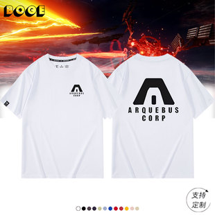 装甲核心6集团徽章周边短袖T恤游戏玩家亚基柏斯大丰男女上衣